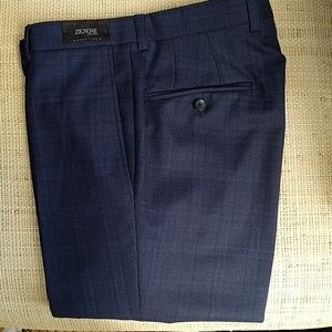 New Mens Wool "Zignone" Dress Pants